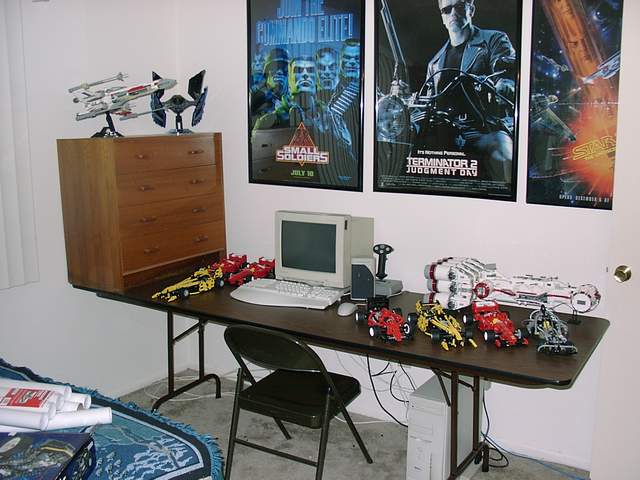 My Lego work area